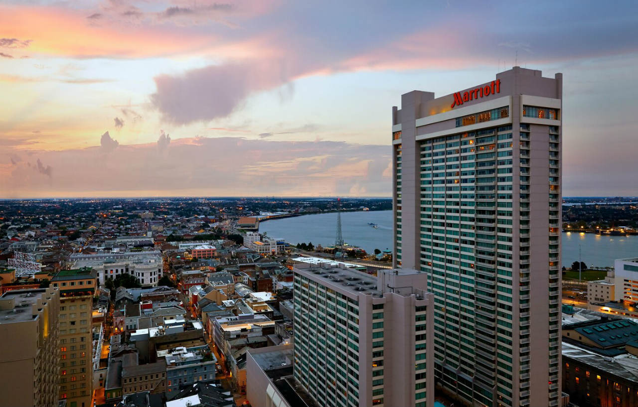 New Orleans Marriott Hotell Eksteriør bilde